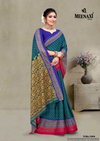 Krishnaveni Vol 1 By Meenaxi Daily Wear Cotton Printed Sarees Wholesale Shop In Surat